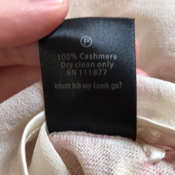 L.A.M.B. Cashmere “Wisteria” Cardigan size Large - Picture 7 of 7